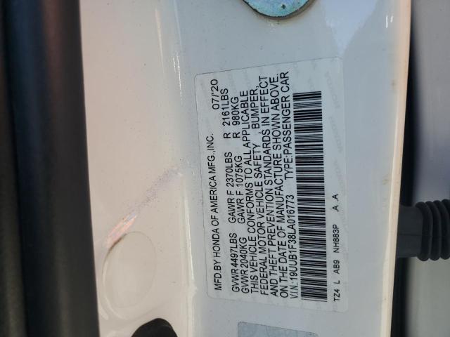 2020 ACURA TLX - 19UUB1F38LA016773