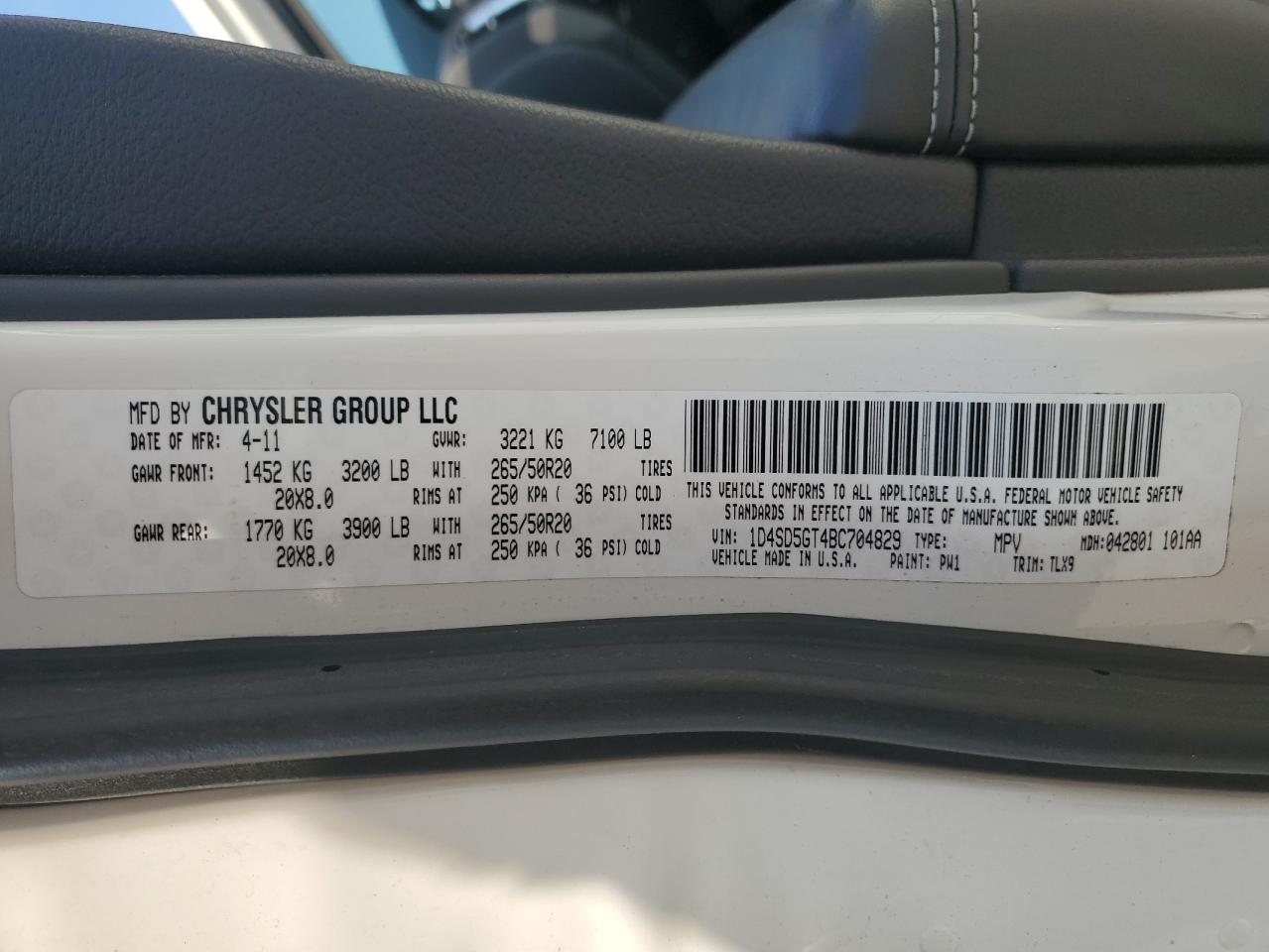 DODGE DURANGO CITADEL