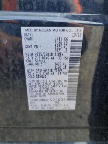 2019 INFINITI QX60 LUXE #3303875723