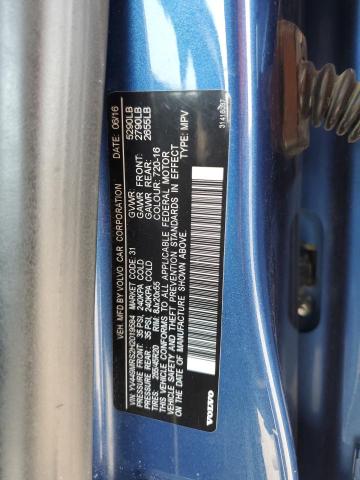 2017 VOLVO XC60 T6 R-DESIGN PLATINUM YV449MRS2H2019584