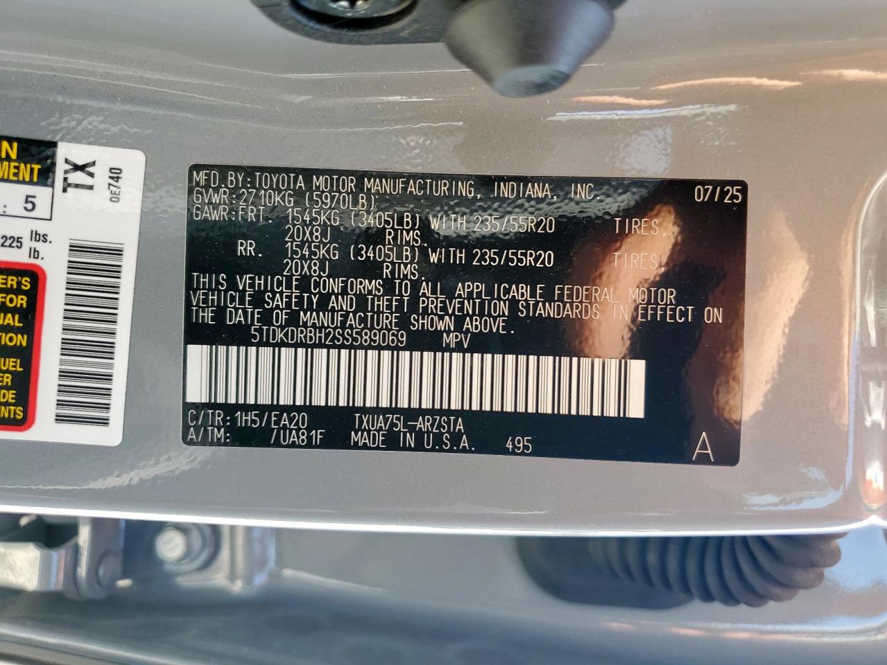 TOYOTA HIGHLANDER LE