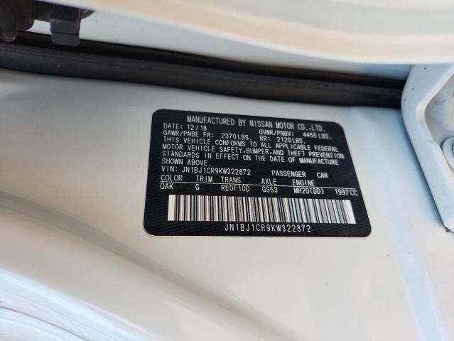 2019 NISSAN ROGUE SPOR #3265286753