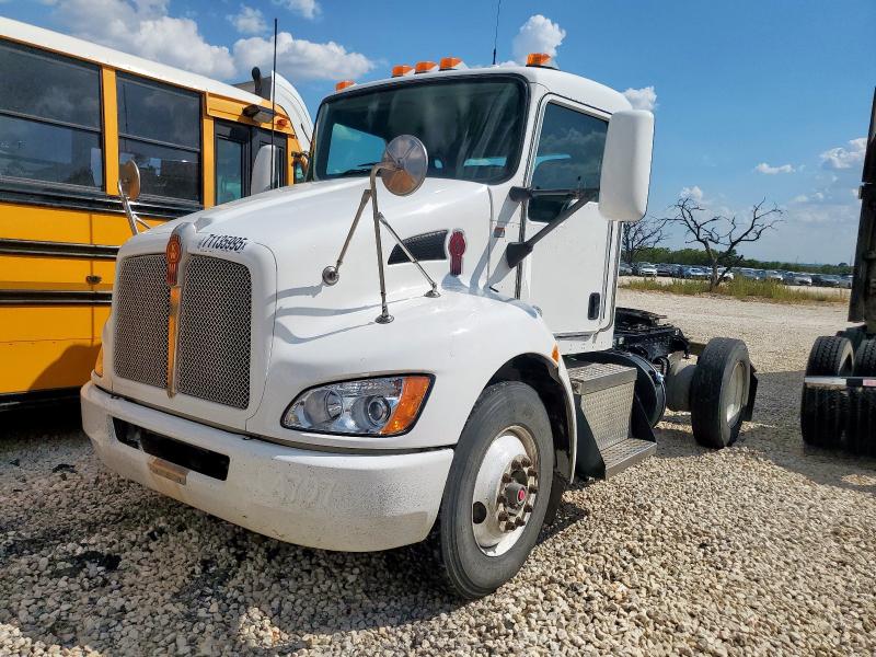 KENWORTH T370 2015 white tractor diesel 2XKHAJ7X9FM462680 photo #3