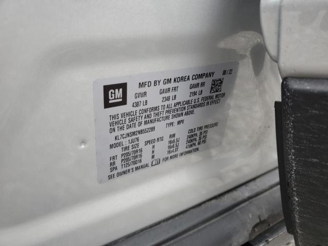 2022 CHEVROLET TRAX LS #3257179233