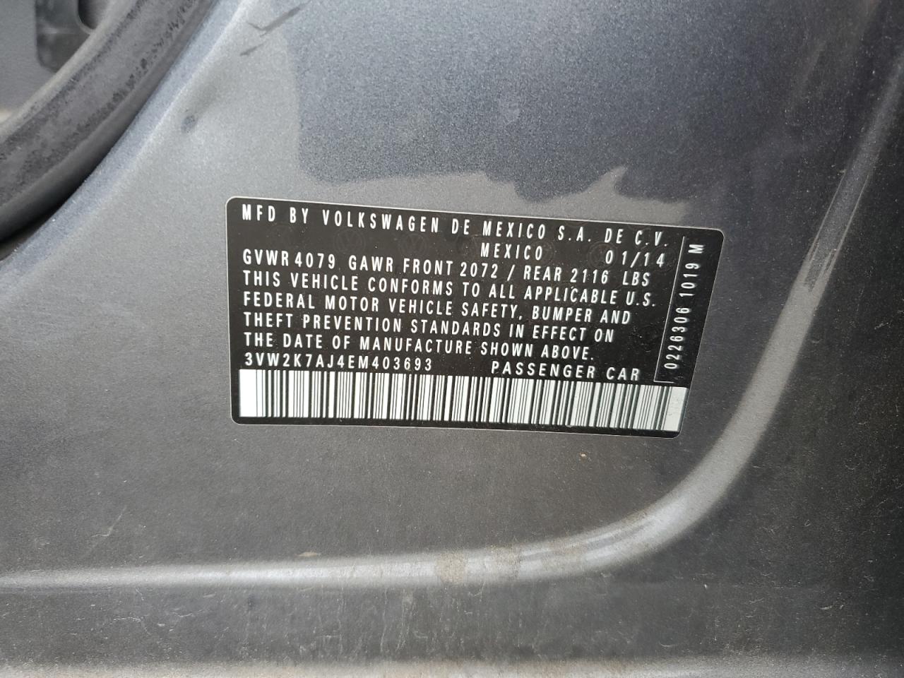 VOLKSWAGEN JETTA BASE