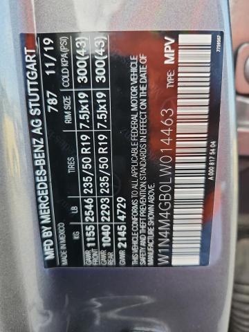 2020 MERCEDES-BENZ GLB 250 W1N4M4GB0LW014463