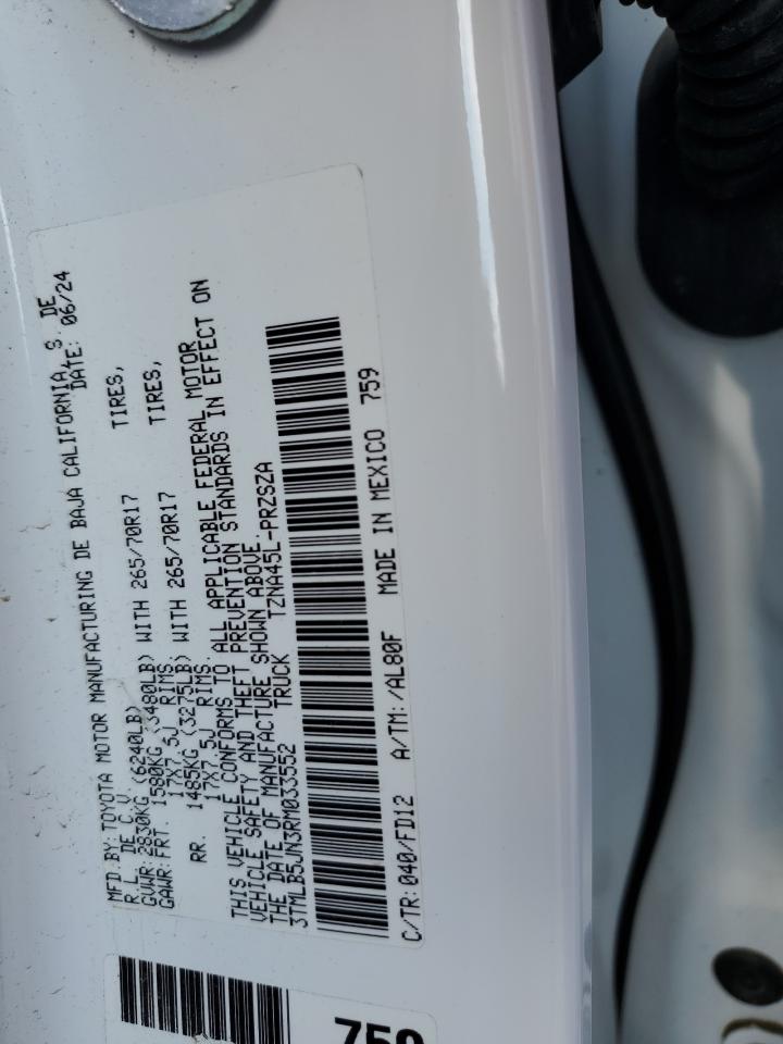 TOYOTA TACOMA DOUBLE CAB