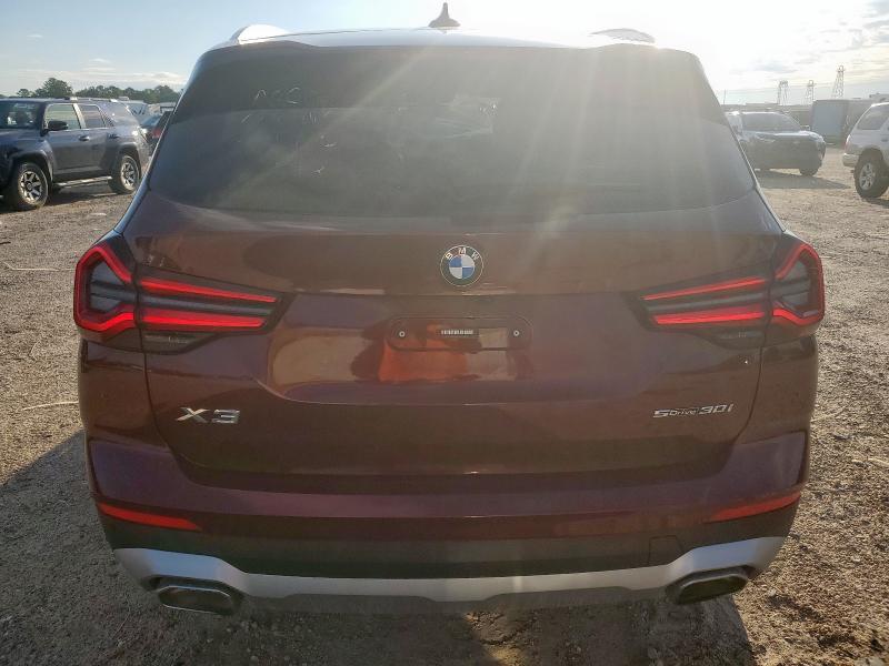 2022 BMW X3 SDRIVE3 5UX43DP09N9M55985