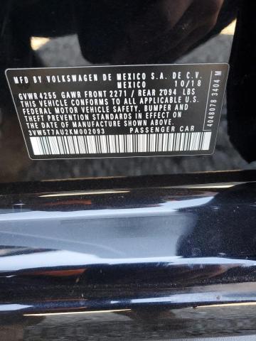 2019 VOLKSWAGEN GTI S 3VW5T7AU2KM002093