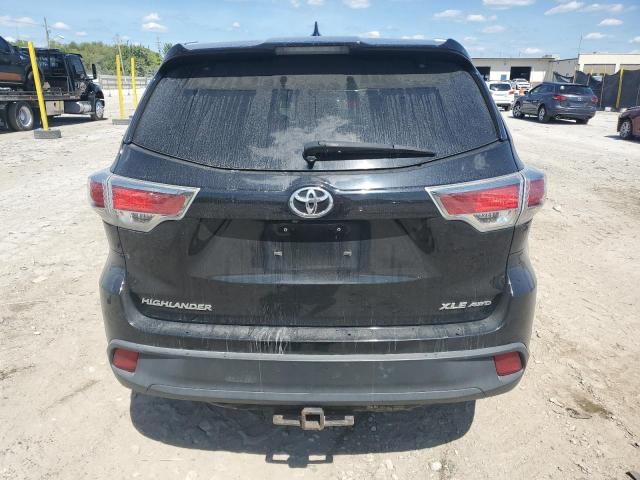 2016 TOYOTA HIGHLANDER XLE 5TDJKRFH6GS354886