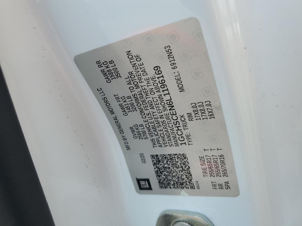 CHEVROLET COLORADO LT