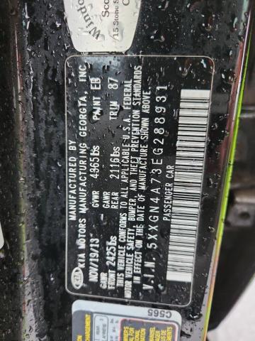 2014 KIA OPTIMA EX - 5XXGN4A73EG288931