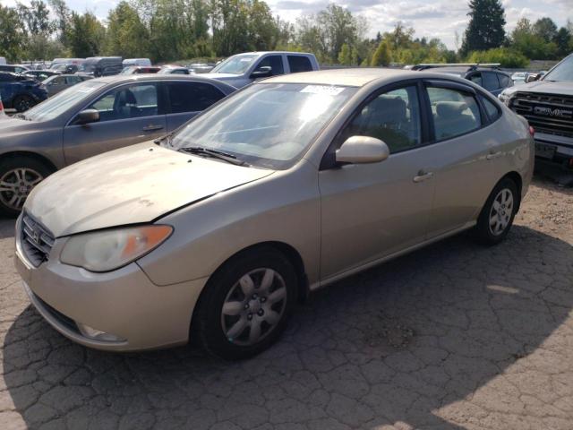 HYUNDAI ELANTRA GL 2008 tan  gas KMHDU46D08U322807 photo #1