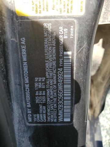 2016 MINI COOPER COU WMWZB3C56GWR49924