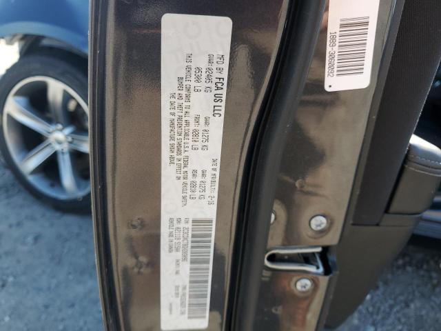 2016 DODGE CHARGER R/ - 2C3CDXCT8GH203096