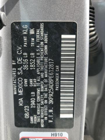 2023 KIA RIO S 3KPA25AD8PE612817