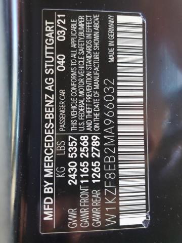 2021 MERCEDES-BENZ E 350 4MAT W1KZF8EB2MA966032