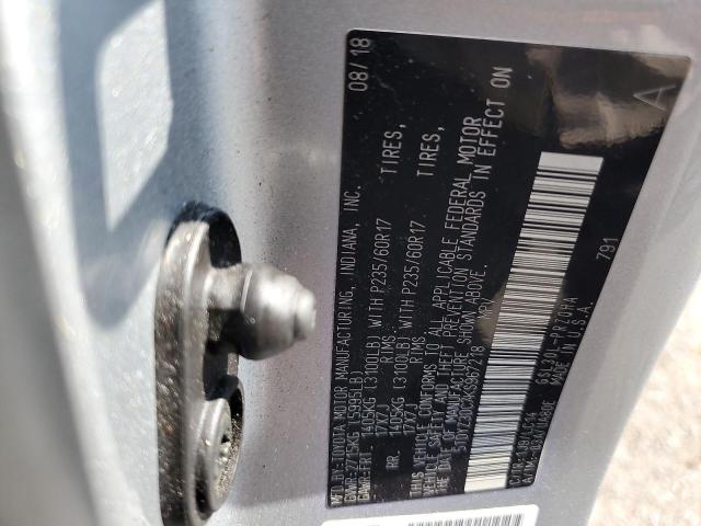 2019 TOYOTA SIENNA XLE 5TDYZ3DC7KS967218