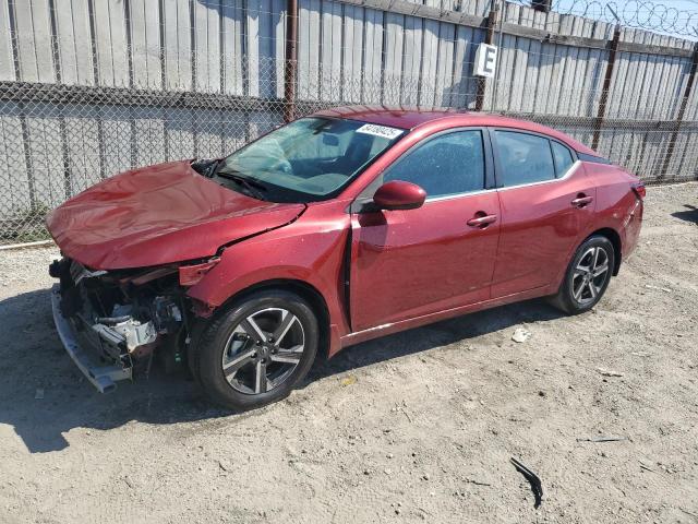 NISSAN SENTRA SV 2024 red  gas 3N1AB8CV0RY227358 photo #1