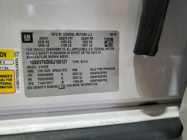 2016 GMC ACADIA DEN 1GKKVTKD5GJ180127