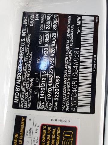 2025 MERCEDES-BENZ GLE 450E 4 - 4JGFB4GB1SB468681