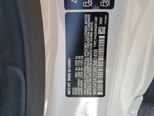 2024 BMW M4 COMPETI WBS43AZ03RCN61458