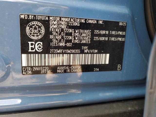 2025 TOYOTA RAV4 XSE - 2T35WRFV1SW290355