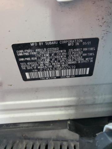 2021 SUBARU FORESTER P JF2SKAJCXMH502539