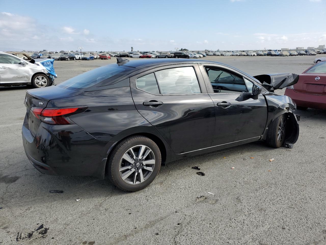 Lot #3308259154 2021 NISSAN VERSA SV