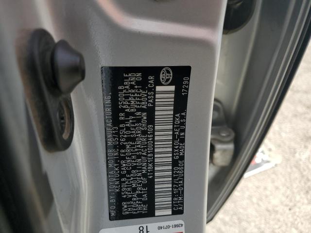 2013 TOYOTA AVALON BASE - 4T1BK1EB1DU046109