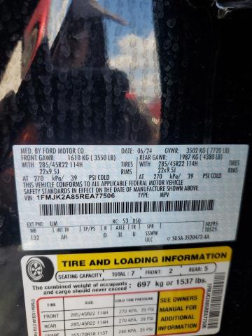2024 FORD EXPEDITION 1FMJK2A85REA77506
