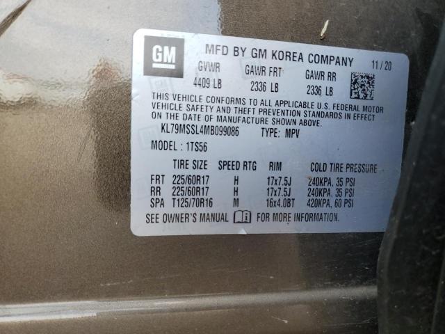 2021 CHEVROLET TRAILBLAZER ACTIV #3287815090