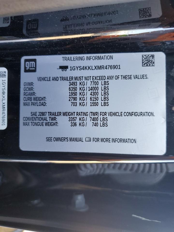 CADILLAC ESCALADE ESV PREMIUM LUXURY