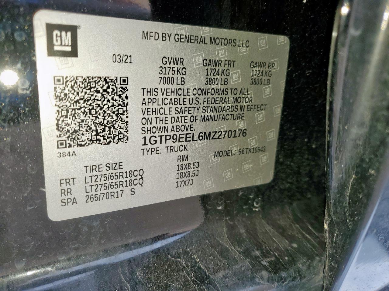 GMC SIERRA K1500 AT4