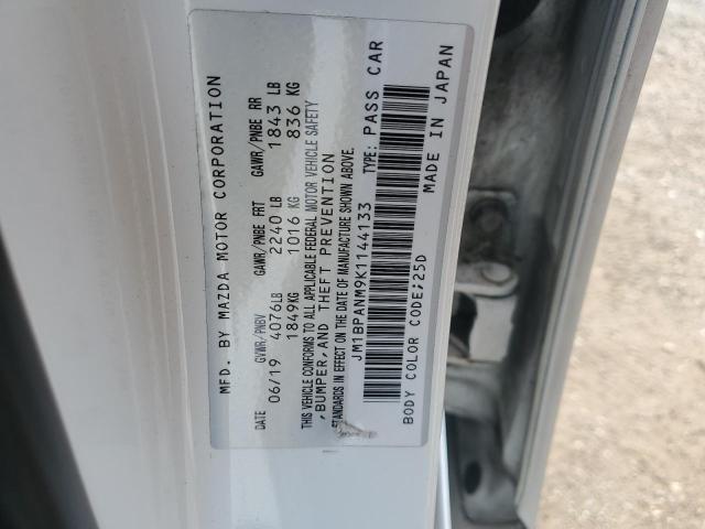 2019 MAZDA 3 PREMIUM JM1BPANM9K1144133