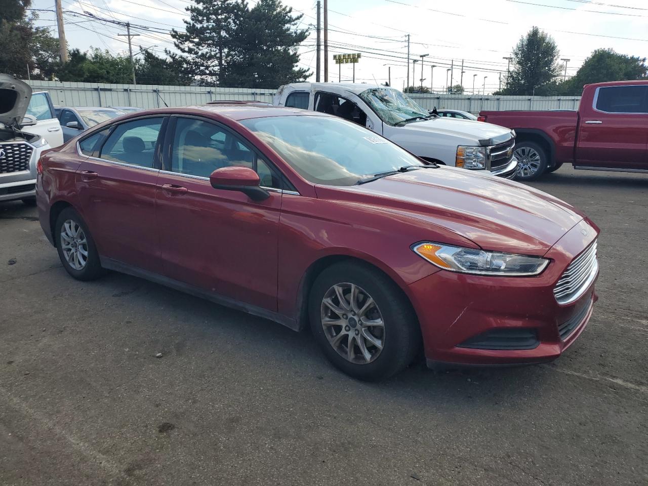 Lot #3287386981 2016 FORD FUSION S