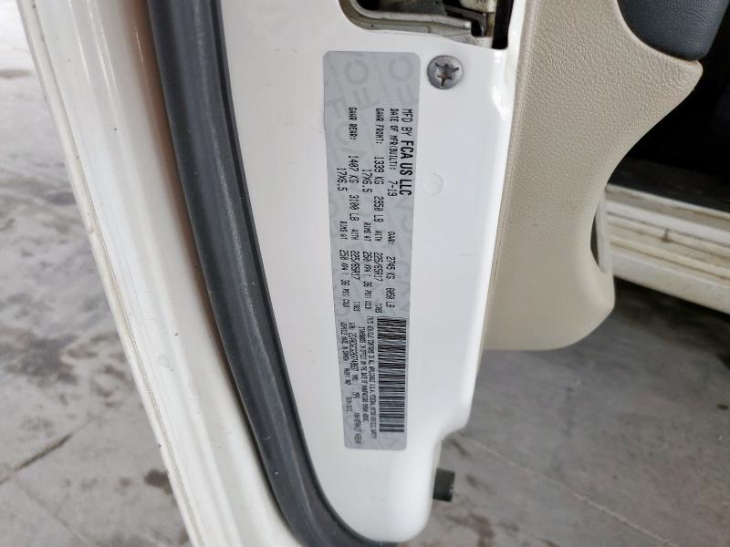 2019 DODGE GRAND CARA 2C4RDGCG2KR749937