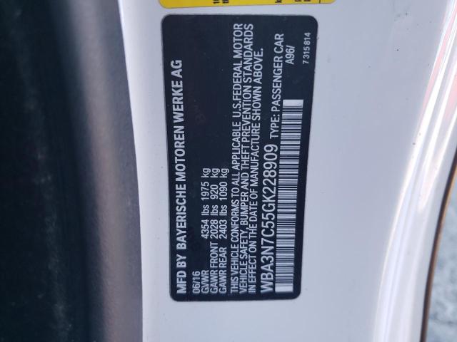 2016 BMW 428 I WBA3N7C55GK228909