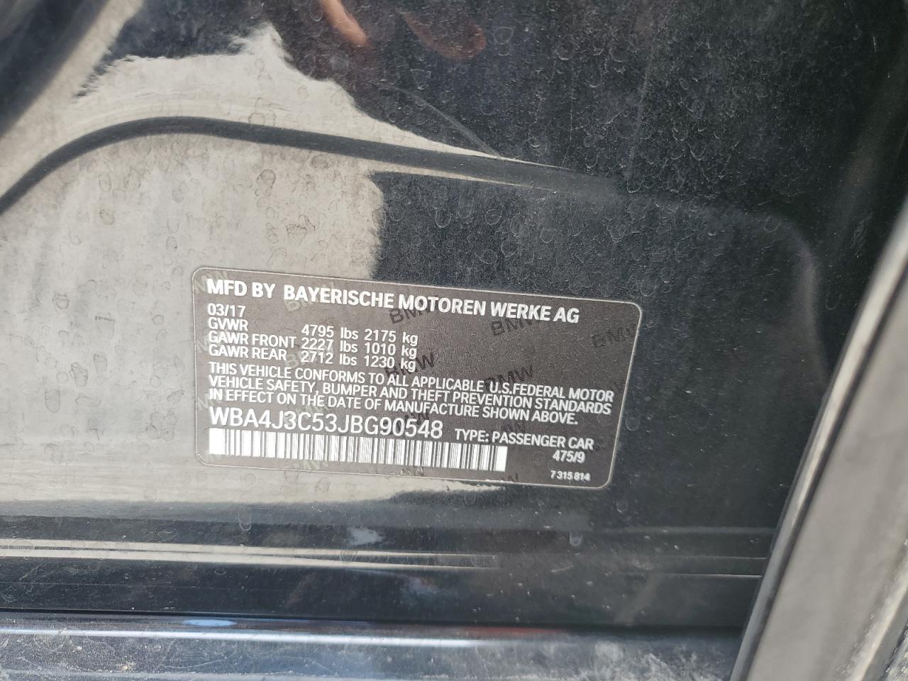 BMW 4 SERIES GRAN COUPE GRAN COUPE