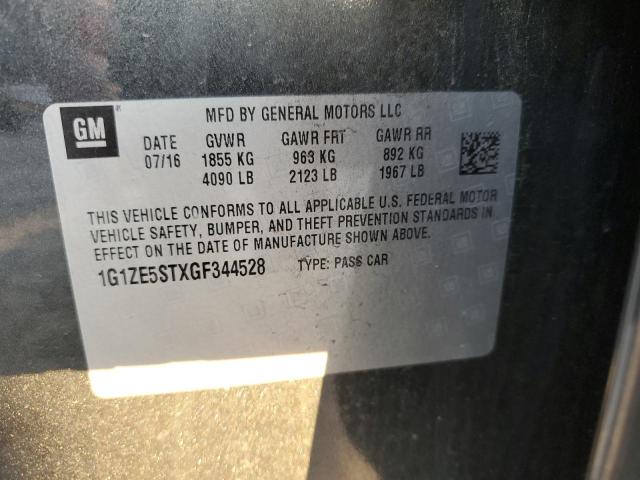 2016 CHEVROLET MALIBU LT - 1G1ZE5STXGF344528