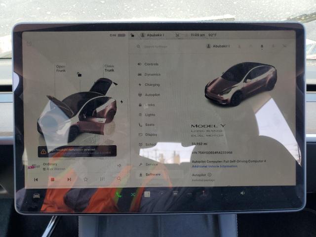 2024 TESLA MODEL Y - 7SAYGDEE4RA233968