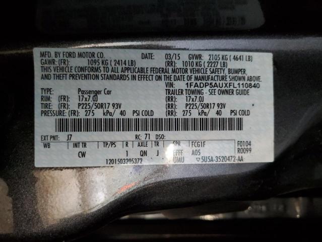 2015 FORD C-MAX SE 1FADP5AUXFL110840