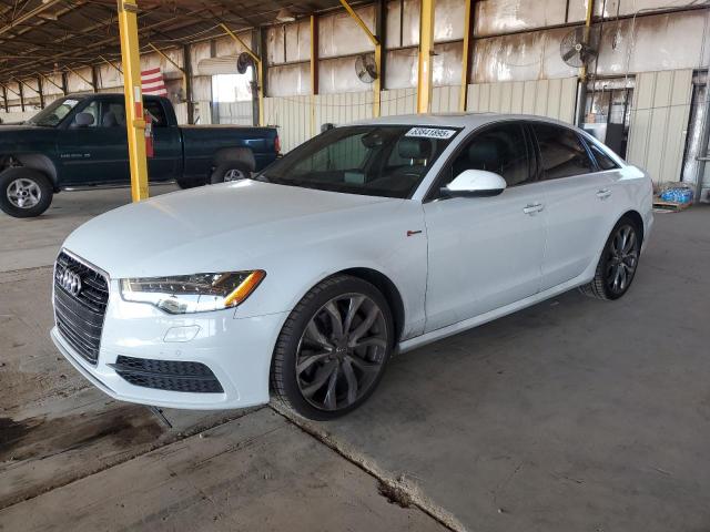 AUDI A6 PRESTIG 2013 white  gas WAUHGAFC8DN076996 photo #1