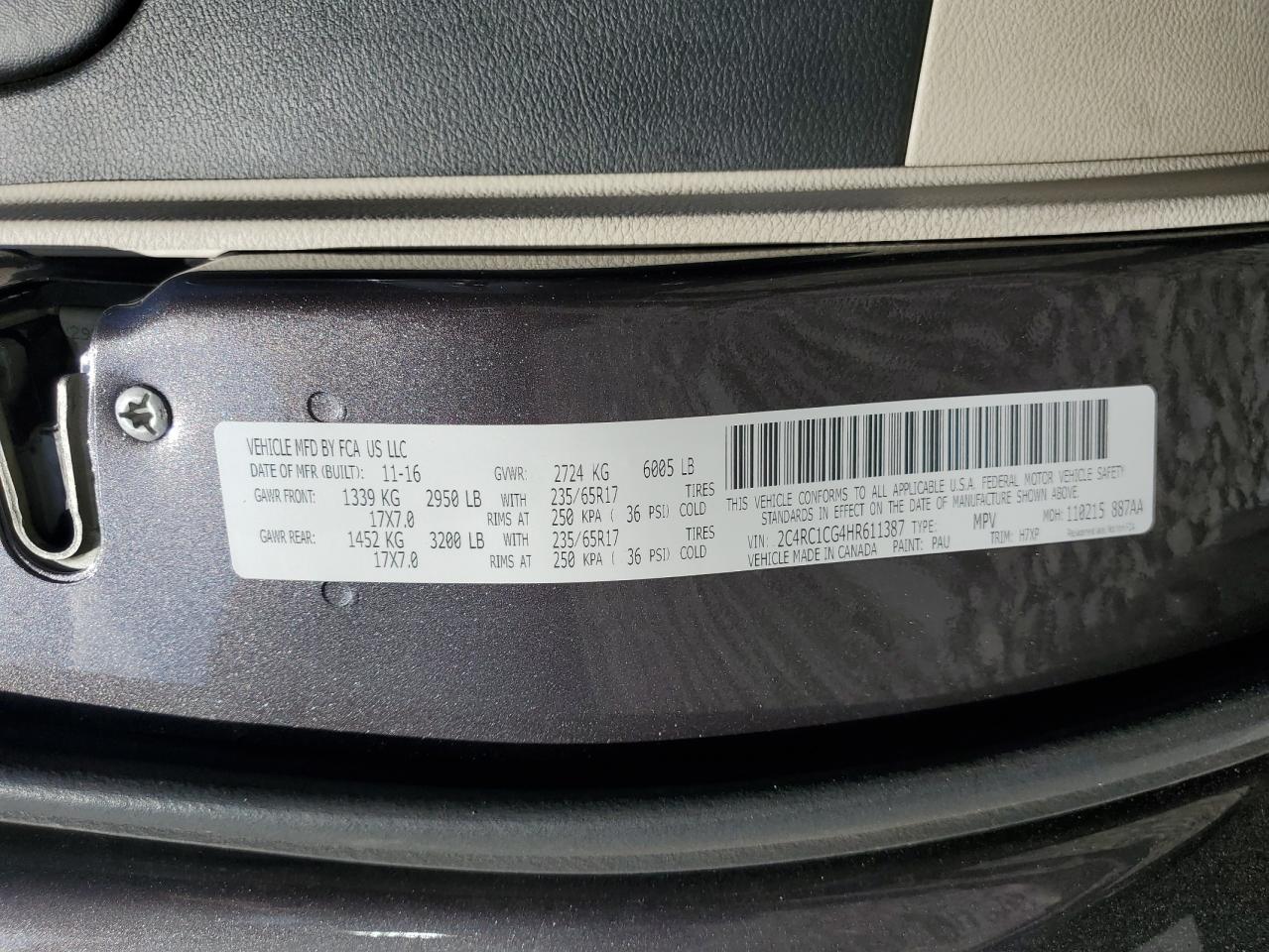 CHRYSLER PACIFICA LX