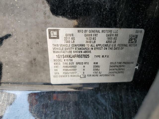 2015 CADILLAC ESCALADE PREMIUM 1GYS4NKJ4FR607825