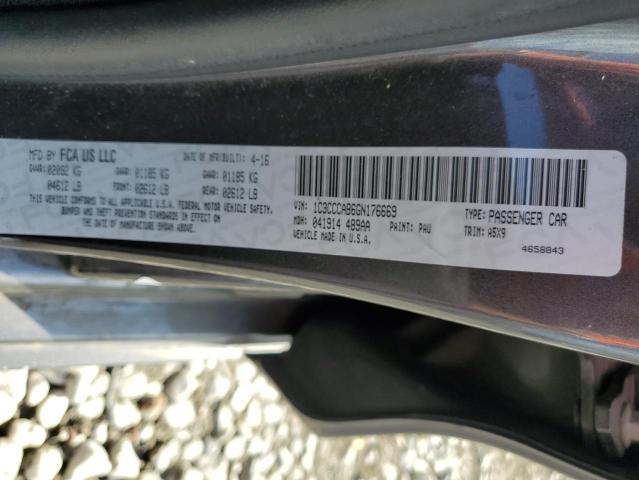 2016 CHRYSLER 200 LIMITE - 1C3CCCAB6GN176669