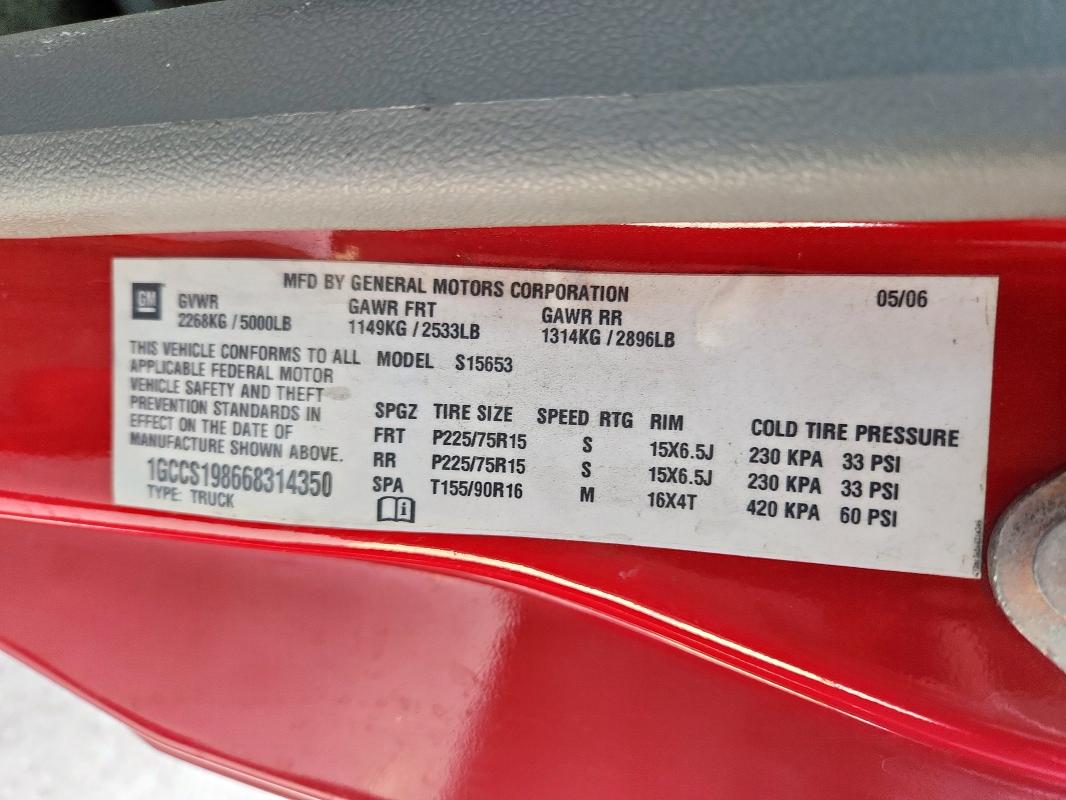 2006 CHEVROLET COLORADO #3274803121