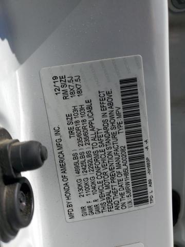 2020 HONDA CR-V EXL - 5J6RW1H85LA002082