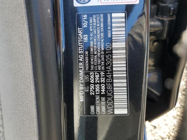 2017 MERCEDES-BENZ S 550 4MAT #3282500881