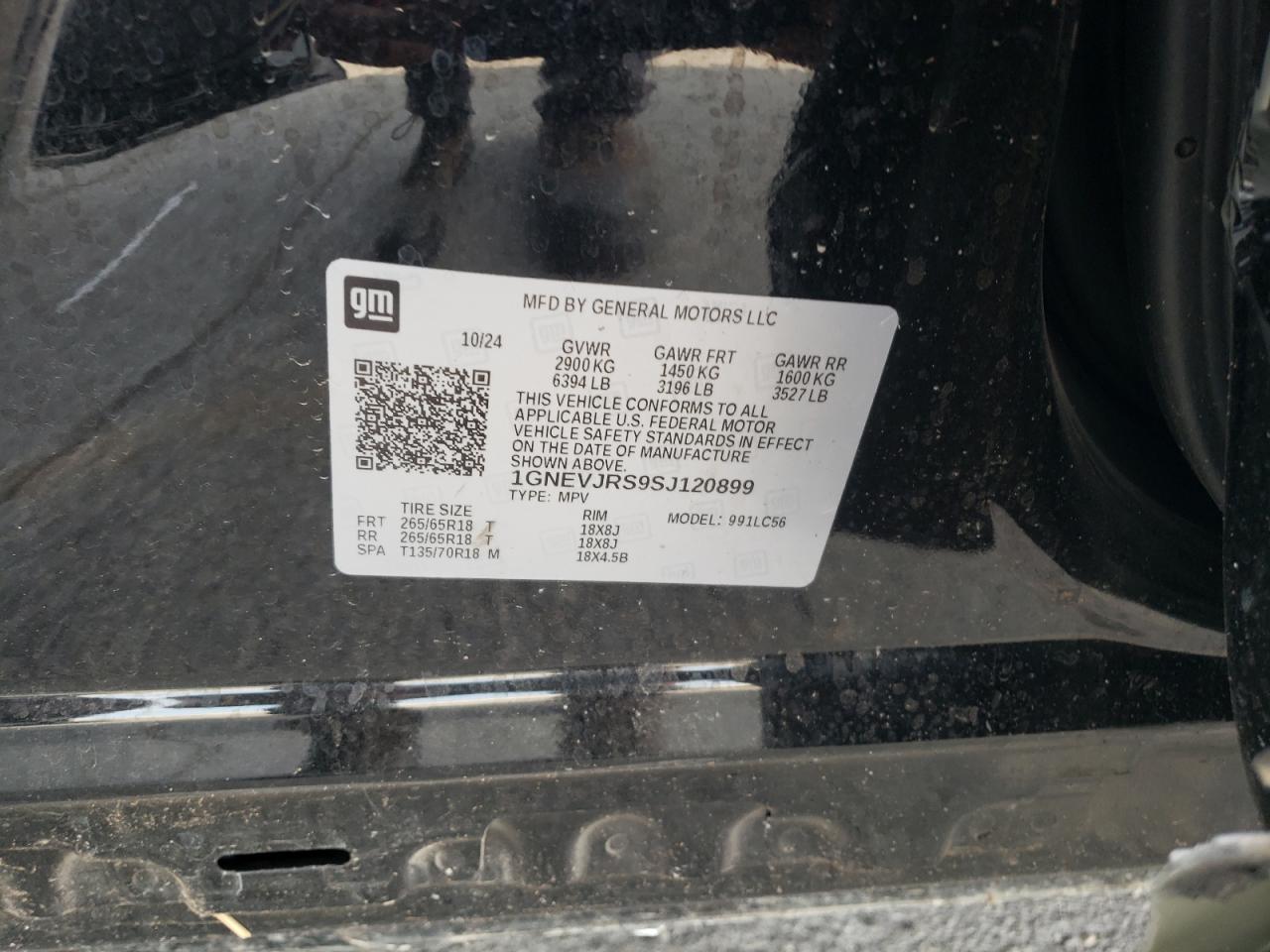 CHEVROLET TRAVERSE Z71